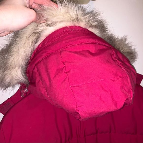 Rare Pink LL Bean Goose Down Puffer Coat & Mittens - Picture 9 of 16